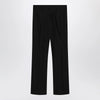 S Max Mara Black cotton-blend trousers