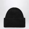 Destin Anthracite wool and cashmere beanie