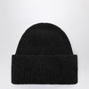 Destin Anthracite wool and cashmere beanie