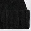 Destin Anthracite wool and cashmere beanie