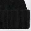 Destin Anthracite wool and cashmere beanie