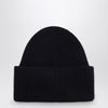 Destin Blue navy cashmere blend beanie