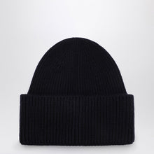  Destin Navy blue wool and cashmere beanie