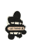 Le Twins Crystal Brooch