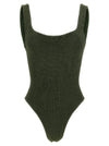 Hunza G Square Neck One-piece Swimsuit
