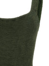 Hunza G Square Neck One-piece Swimsuit