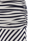 Self-Portrait Navy Stripe Jersey Maxi Dress