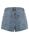 Self-Portrait Rhinestone Shorts