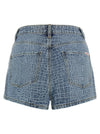 Self-Portrait Rhinestone Shorts