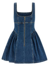 Self-Portrait Denim Mini Dress