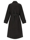 Ssstein Technical Fabric Trench Coat