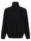 Ssstein Black Half-zip Fleece Sweater