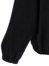 Ssstein Black Half-zip Fleece Sweater
