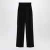 Max Mara Pianoforte Black Grain de Poudre wool trousers
