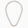Emanuele Bicocchi 925 silver chain necklace with crystals