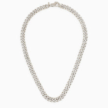  Emanuele Bicocchi 925 silver chain necklace with crystals