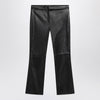 S Max Mara Black coated trousers