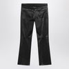 S Max Mara Black coated trousers