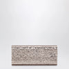 Jimmy Choo Pink Sweetie Glitter Fabric Clutch
