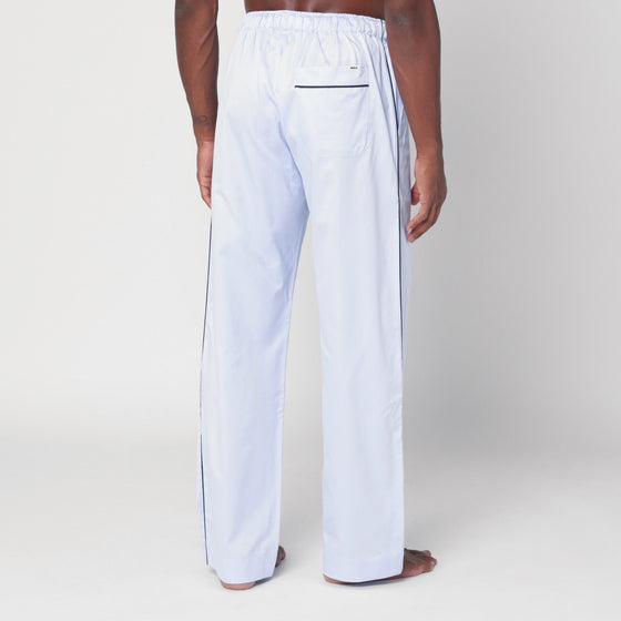 Tekla Light blue pyjama trousers