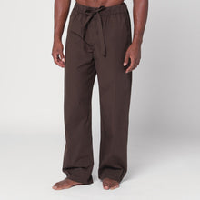  Tekla Brown pyjama trousers