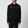 Needles Piping cowboy jacket in stretch polyester black