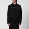 Needles Piping cowboy jacket in stretch polyester black