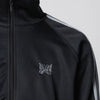 Needles Jacquard polyester track jacket in charcoal