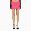 THE ANDAMANE Fuchsia wrap-around skirt