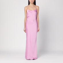  THE ANDAMANE Peony colour dress with back draping