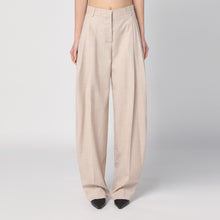  THE ANDAMANE Wide sand-coloured pants