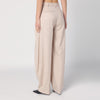 THE ANDAMANE Wide sand-coloured pants