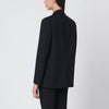 THE ANDAMANE Black Guia single-breasted jacket