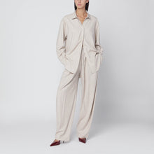  THE ANDAMANE Ivory Wendela oversized suit