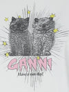 Ganni Kittens T-shirt