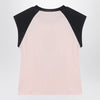GANNI Pink T-shirt with logo print