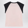 GANNI Pink T-shirt with logo print