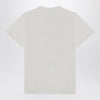 GANNI Ivory T-shirt with grape print