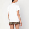 GANNI White T-shirt with logo print
