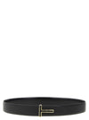 Tom Ford Logo Buckle Reversible Belt