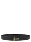 Tom Ford Logo Buckle Reversible Belt