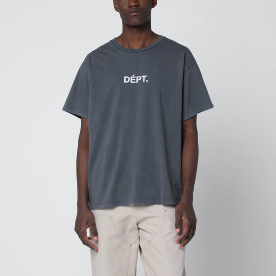 Gallery Dept. Black Team Dept vintage-effect T-shirt