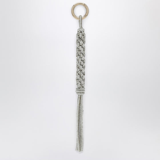 Hibourama Teddy Mix Charm with Silver Crystals