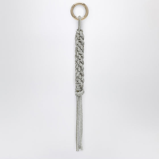 Hibourama Teddy Mix Charm with Silver Crystals