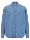 Larmeri Studio Blue Denim Texana Shirt