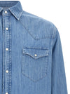 Larmeri Studio Blue Denim Texana Shirt