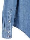 Larmeri Studio Blue Denim Texana Shirt