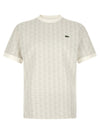 Lacoste Monogramma Jacquard T-shirt