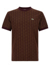 Lacoste Monogramma Jacquard T-shirt