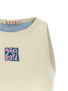 Marni Logo Patch Tank Top